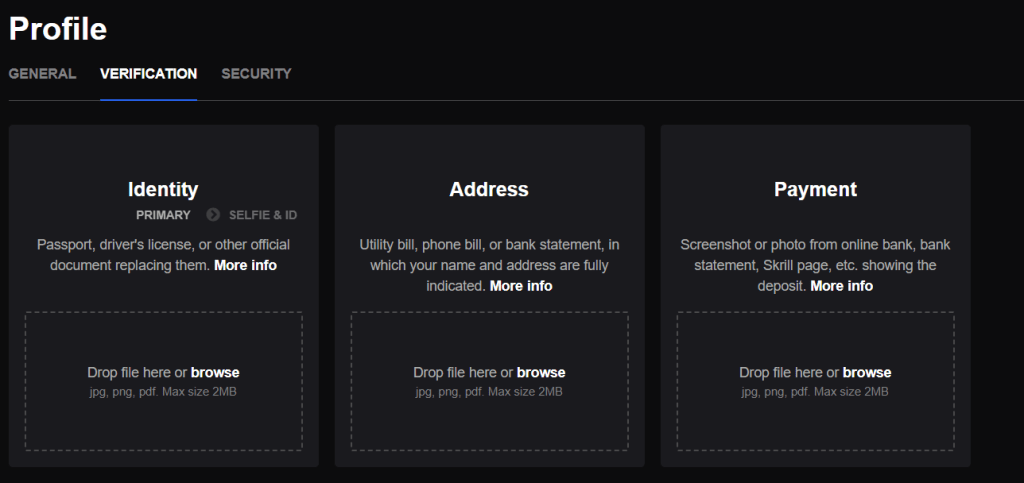 Verification after SlotsGallery Sign Up